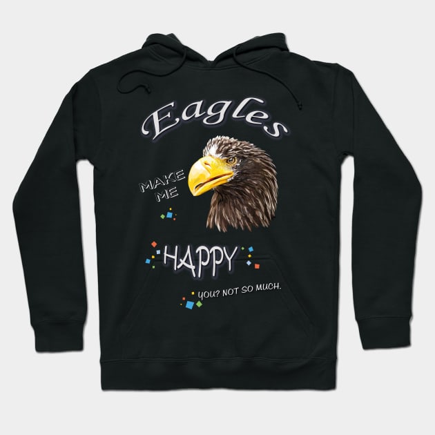 giant eagle Hoodie by obscurite